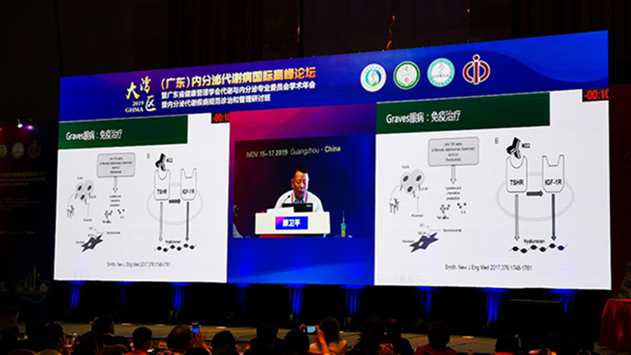 公司参加2019粤港澳大湾区(广东)内分泌代谢病国际高峰论坛